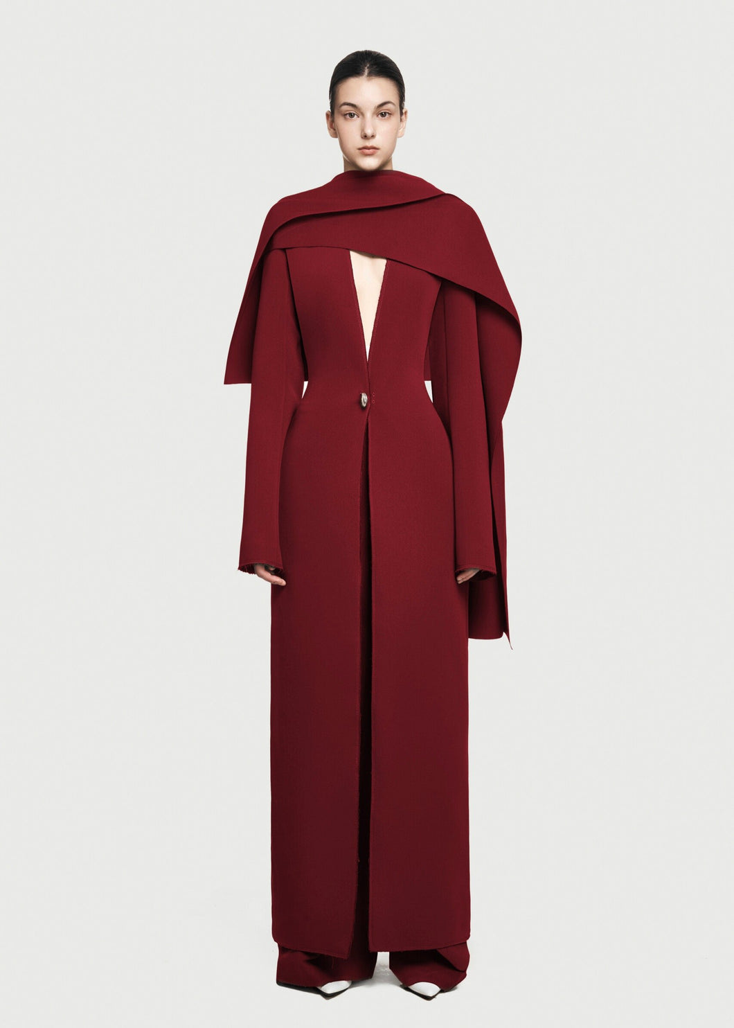 Seren Coat - Red