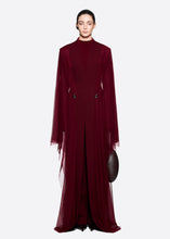Wadi Coat Dress - Maroon