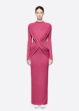 Azora Dress in Magenta