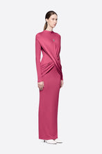 Azora Dress in Magenta