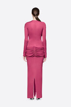 Azora Dress in Magenta