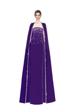 Mala Gown w/ Cape