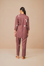 Dahlia Shirt Set - Rose