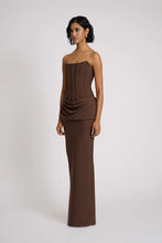 Hilda Choco Gown