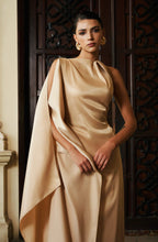 Lam Draped Set