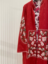 Pina Bisht Coat - Red