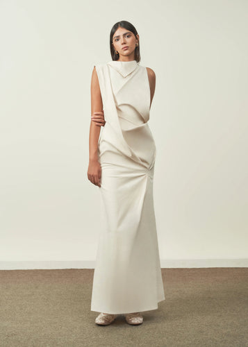 Yen Draped Dress
