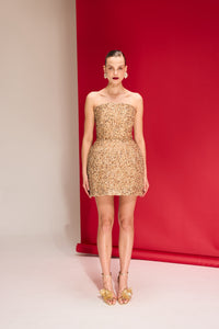 Golden 27 Mini Dress