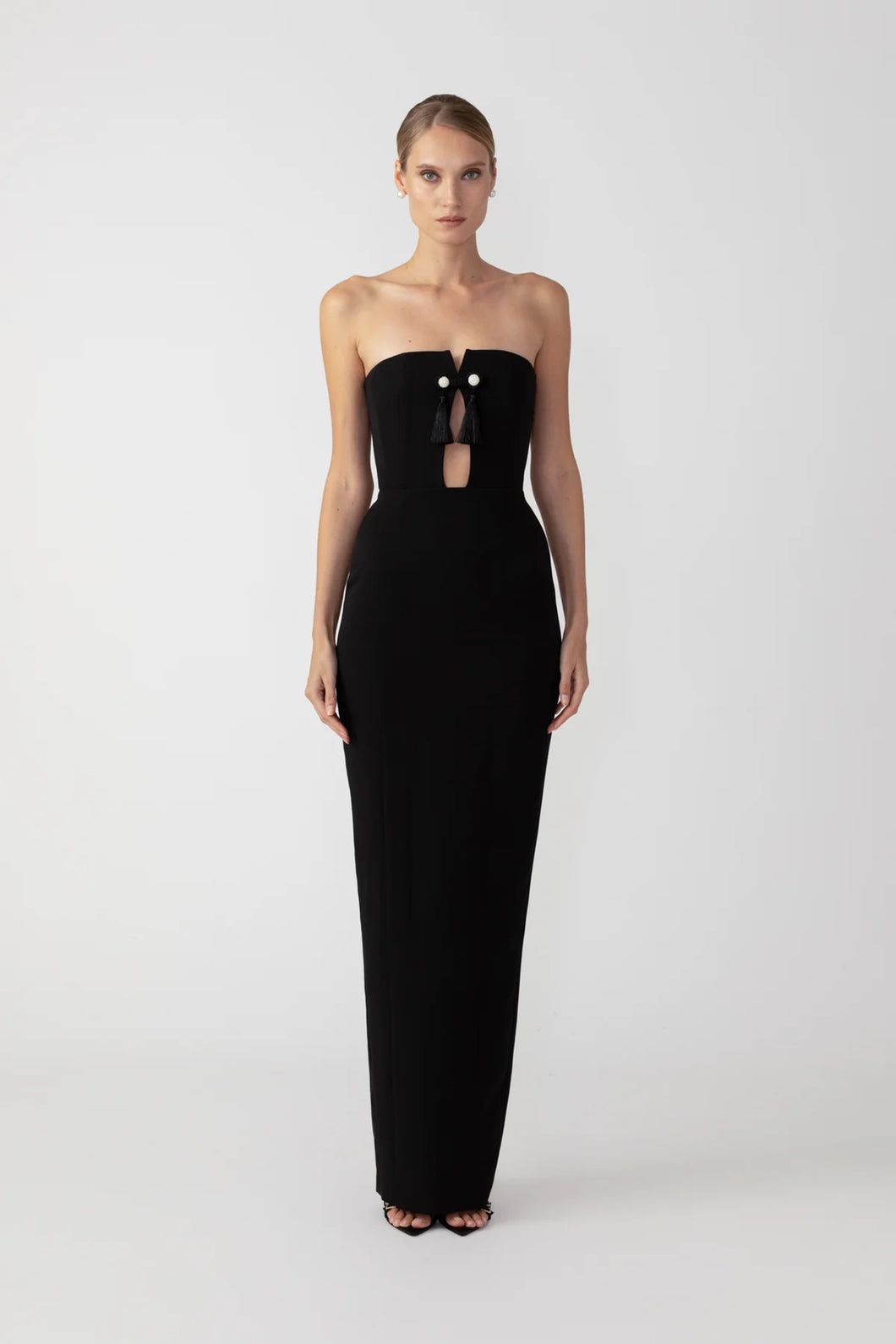 Iman Strapless Gown