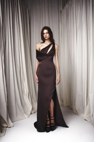 Tay One-Shoulder Gown