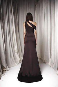 Tay One-Shoulder Gown