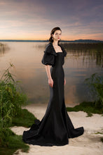 Gown w/ Short Cape in Pink