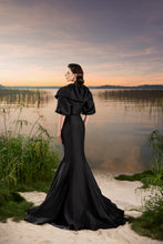 Gown w/ Short Cape in Pink