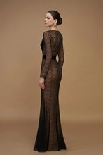 V-Neck Mermaid Gown