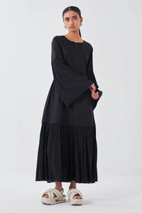 Frill Sleeve Dress