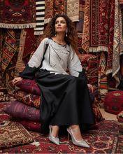 Layla Kaftan Gown - Black