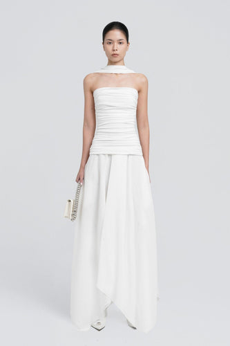 Deema Dress - White